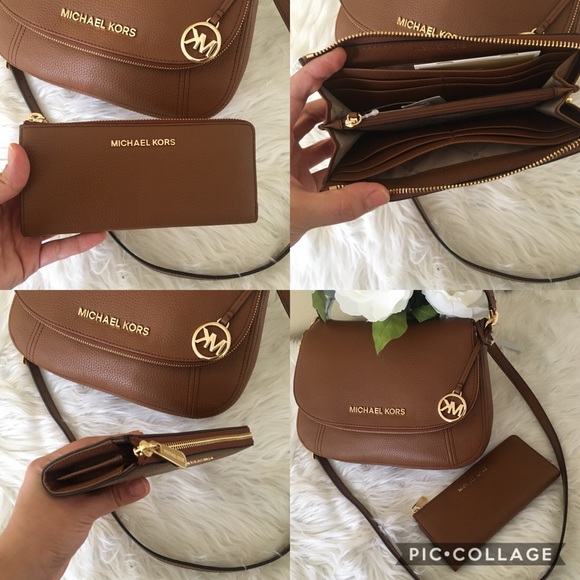 Michael Kors Bedford shoulder crossbody bag&wallet - Picture 6 of 7